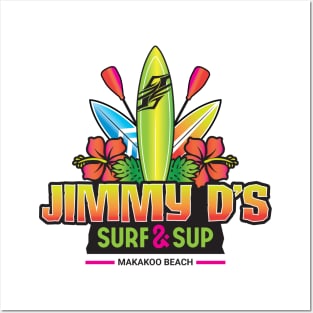 Jimmy D’s Surf & SUP Posters and Art